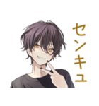 黒猫系男子のハロウィン★ゆる（個別スタンプ：34）