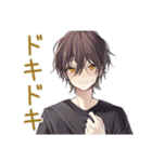 黒猫系男子のハロウィン★ゆる（個別スタンプ：38）