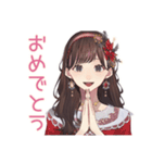 ず～っと使える♡ガーリー女子敬語（個別スタンプ：13）