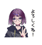 サブカル女子★即売会ブース御礼（個別スタンプ：3）
