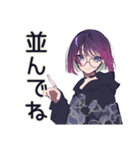 サブカル女子★即売会ブース御礼（個別スタンプ：8）