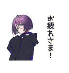 サブカル女子★即売会ブース御礼（個別スタンプ：9）