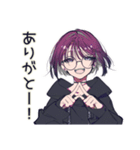 サブカル女子★即売会ブース御礼（個別スタンプ：10）