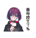 サブカル女子★即売会ブース御礼（個別スタンプ：32）