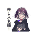 サブカル女子★即売会ブース御礼（個別スタンプ：40）