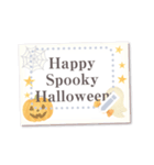 書き込める♥水彩ハロウィンカード 改（個別スタンプ：1）