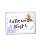 書き込める♥水彩ハロウィンカード 改（個別スタンプ：4）