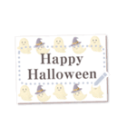 書き込める♥水彩ハロウィンカード 改（個別スタンプ：10）