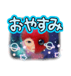 cozo cobun「ホントのウソ」アートスタンプ（個別スタンプ：16）