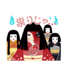 cozo cobun「ホントのウソ」アートスタンプ（個別スタンプ：27）
