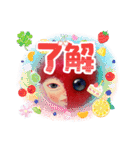 cozo cobun「ホントのウソ」アートスタンプ（個別スタンプ：30）