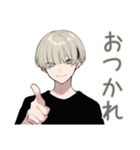 金髪男子の甘いささやき♡恋人専用（個別スタンプ：10）