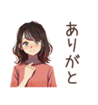 ちょうどいい女性の秋♡ほんわか（個別スタンプ：3）