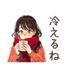 ちょうどいい女性の秋♡ほんわか（個別スタンプ：9）