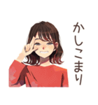 ちょうどいい女性の秋♡ほんわか（個別スタンプ：25）