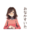 ちょうどいい女性の秋♡ほんわか（個別スタンプ：35）