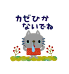 絵本みたいな＊やさしいねこねこ秋冬（個別スタンプ：28）