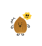 どんぐりと秋の葉っぱ（個別スタンプ：16）