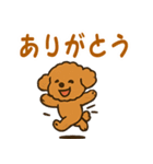 秋♡ず～っと使える♡トイプードル（個別スタンプ：13）