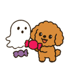 秋♡ず～っと使える♡トイプードル（個別スタンプ：19）