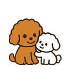 秋♡ず～っと使える♡トイプードル（個別スタンプ：34）