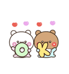 【彼女専用】ばぶラブBABY♡くまくま（個別スタンプ：6）