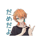 気まぐれわんこ系ギャル男★ハロウィン（個別スタンプ：37）
