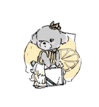 あまあまトイプー (ゆる)（個別スタンプ：8）