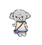 あまあまトイプー (ゆる)（個別スタンプ：12）