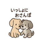 ずーっとラブ！ミニチュアシュナウザー（個別スタンプ：14）