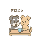 ずーっとラブ！ミニチュアシュナウザー（個別スタンプ：30）