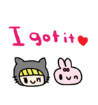 (nenerin日常会話スタンプ500英語気遣い)（個別スタンプ：16）