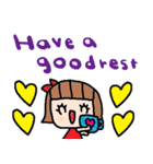 (nenerin日常会話スタンプ500英語気遣い)（個別スタンプ：18）
