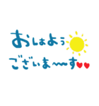 nenerinシンプル日常会話スタンプ035気遣い（個別スタンプ：21）