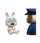 下ネタ大好きウサギ14（3D）（個別スタンプ：18）