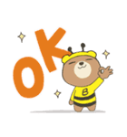 Bear BOOBOO 20 - かわいい仮装編（個別スタンプ：8）