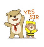 Bear BOOBOO 20 - かわいい仮装編（個別スタンプ：16）