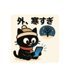 SNS中毒ネコ〜依存にゃん〜 秋冬バージョン（個別スタンプ：16）