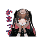 地雷系女子のハロウィン呪い（個別スタンプ：7）