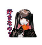 地雷系女子のハロウィン呪い（個別スタンプ：19）