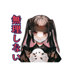 地雷系女子のハロウィン呪い（個別スタンプ：34）