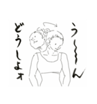 ストレッチ＆ヨガしている人の気持ち（個別スタンプ：13）