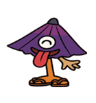 からかさ小僧のひょっこり便@SFW（個別スタンプ：3）