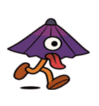 からかさ小僧のひょっこり便@SFW（個別スタンプ：5）