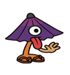 からかさ小僧のひょっこり便@SFW（個別スタンプ：12）