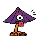 からかさ小僧のひょっこり便@SFW（個別スタンプ：25）