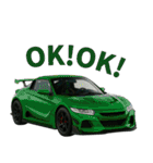 車 カスタム ミッドシップ スポーツカー1（個別スタンプ：4）