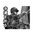 ミリタリー劇画スタンプ 玄人編（個別スタンプ：1）