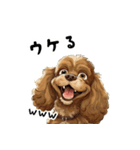 毎日使える大人可愛い茶アメコカ（個別スタンプ：9）