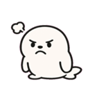 もちもちアザラシの日常@SFW（個別スタンプ：4）